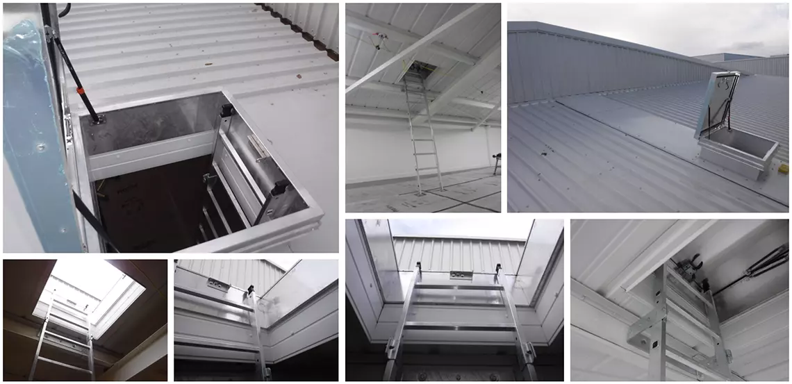 Premium Roof Access Hatches | Darlington Industrial Roofing